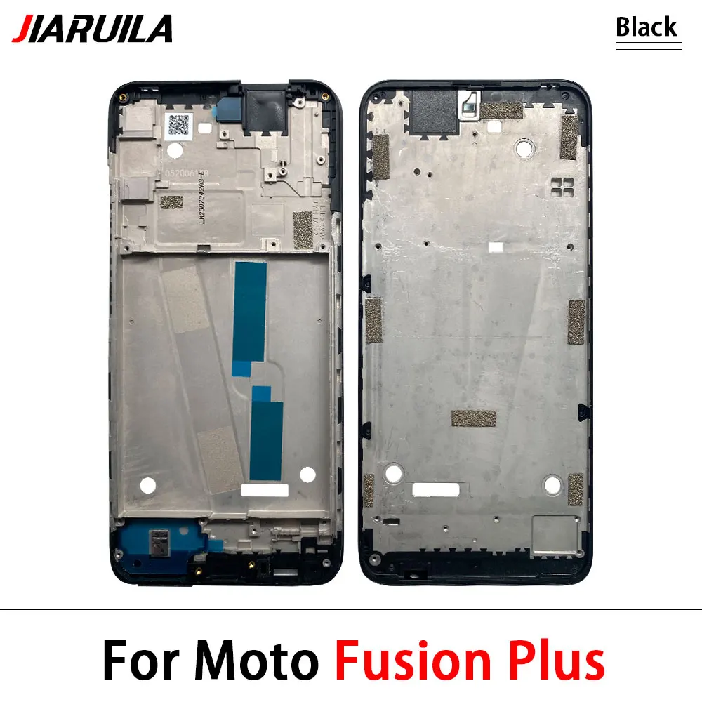 Middle Frame Housing For Moto One Fusion Rear Middle Frame LCD Front Bezel Cover For Moto One Action One Hyper One Fusion Plus