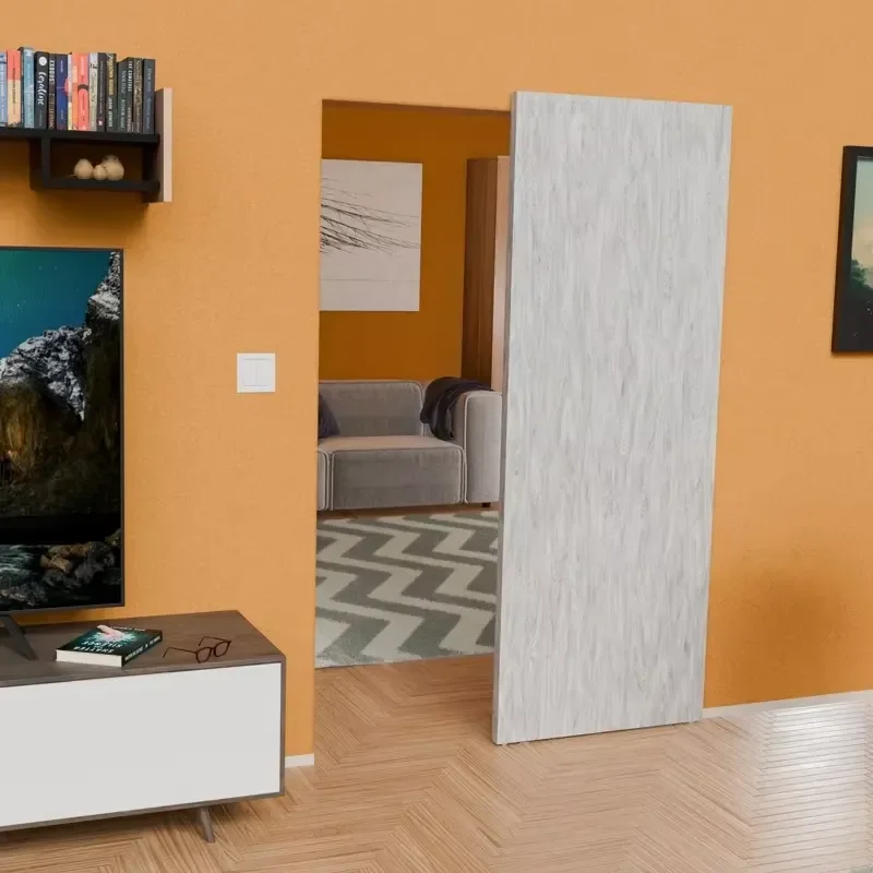 Invisible Magic Sliding Glass Pocket Doors Urban Style Wall Mount Concealed Sliding Door