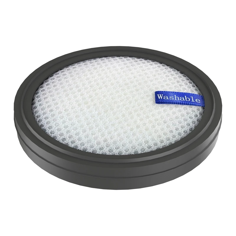 6ชิ้นตัวกรองล้างทำความสะอาดได้สำหรับ Prettycare W200 W300ชิ้นส่วนอะไหล่ทดแทนเครื่องดูดฝุ่น W400ไร้สาย