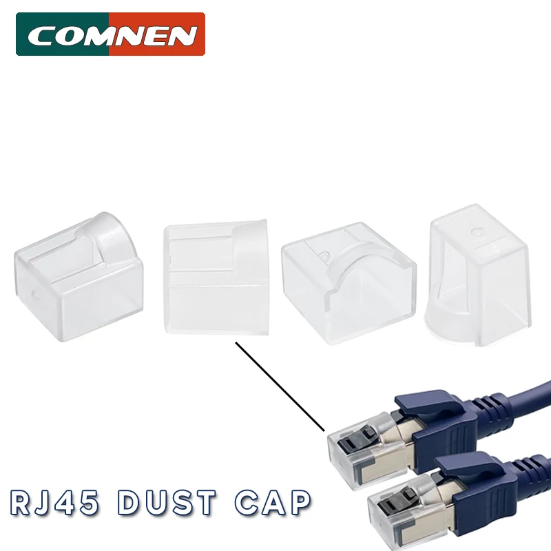 10 szt. Osłony przeciwpyłowej Rj45 złącze Ethernet osłona pokrywa wtyczki sieci Lan Rj45 dla Cat5e Cat6 Cat7