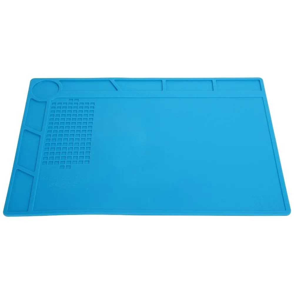 Soft Scale Ruler Watch Repair Mat Blue Large Size Rubber Watchmaker Pad Electronic Repair Mat Electronics Repair