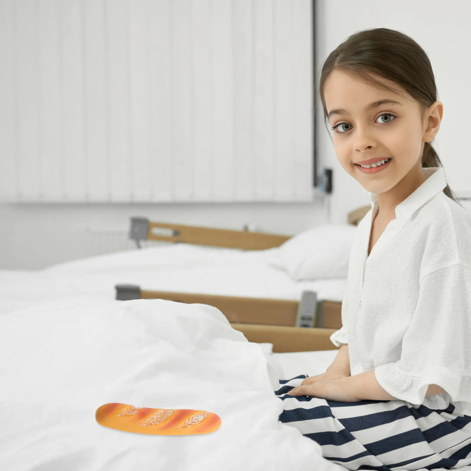 خبز الرغيف الفرنسي اسفنجي الإجهاد المخلص انتعاش بطيء القلق الضغط الحسية تململ اللعب الاصطناعي الغذاء الدعامة #2