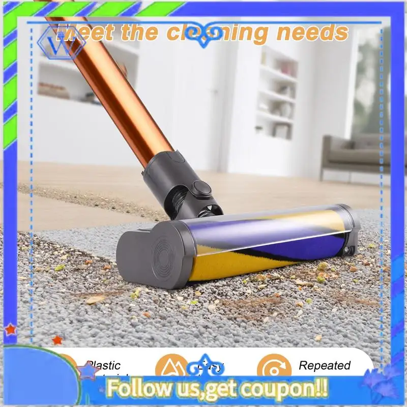 

A55P-Насадка для беспроводных пылесосов Dyson V6, DC58, DC59, DC61, DC62, DC74 с зеленым светодиодом для дома