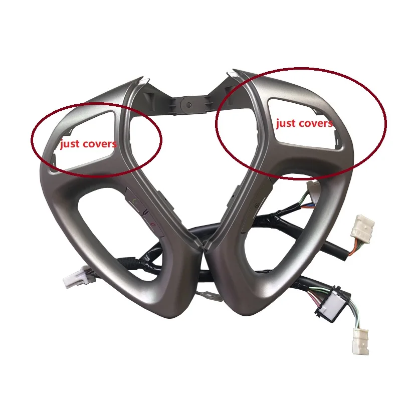 For Hyundai IX35 Tucson Car Steering Wheel Button Panels Covers With Cables