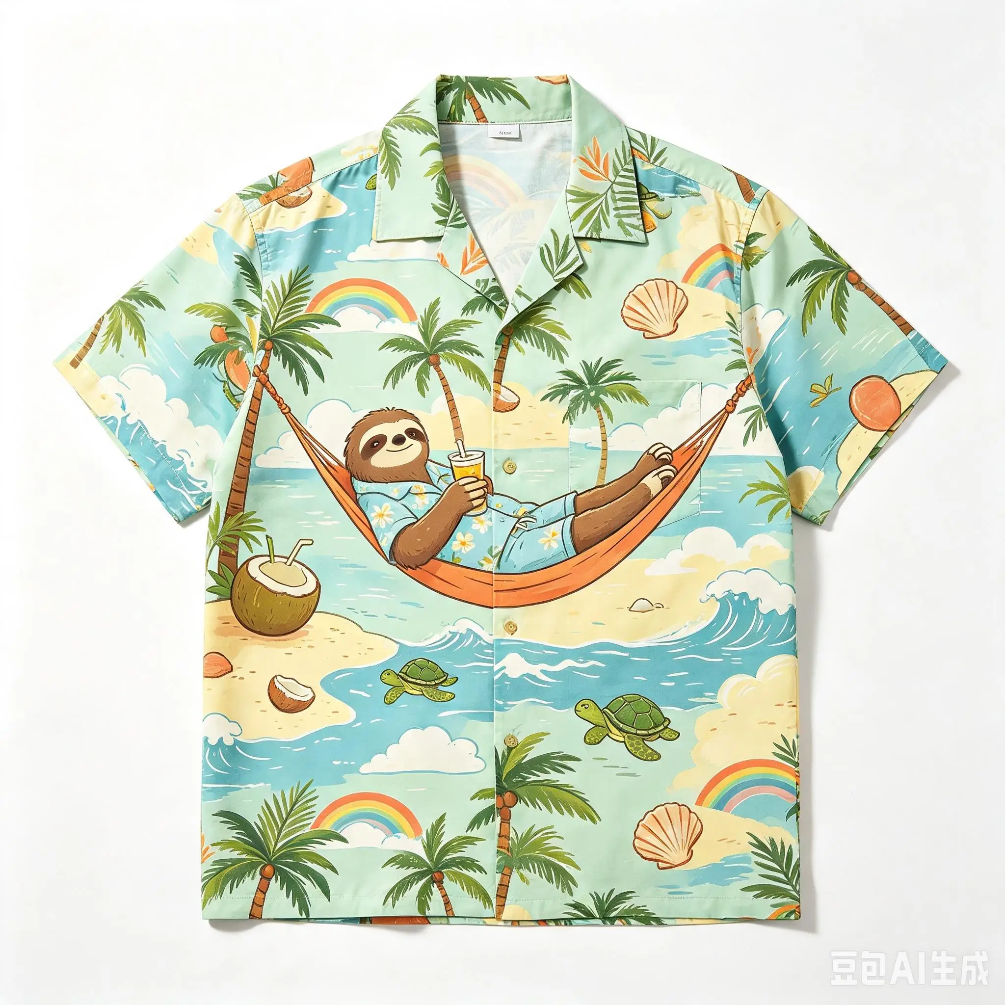 Men's Anthropomorphic Safari Lion Print Short Sleeve Lapel Shirt Desert Road Trip Design Loose Summer Beach Casual Mens Clothing