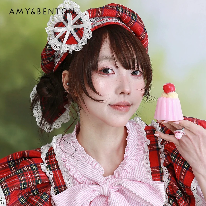 sombrero-de-mujer-con-diseno-retro-japones-original-gorro-versatil-para-chicas-estilo-lolita-dulce-y-lindo-con-cuadros-novedad-2026