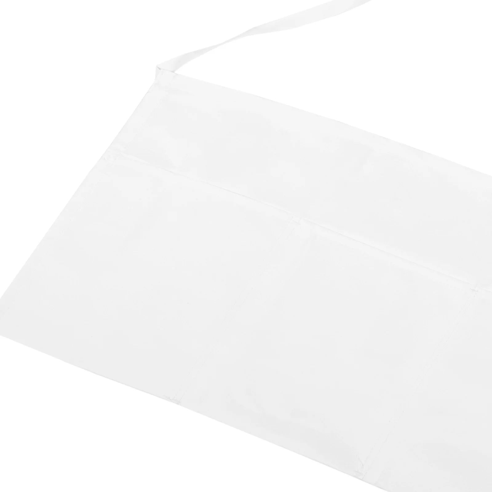 مريلة خصر لشيف الفندق مع جيب قابلة لإعادة الاستخدام لخادم المطبخ ومقصف ملابس عمل متينة من القطن والبوليستر نصف مريلة للنساء