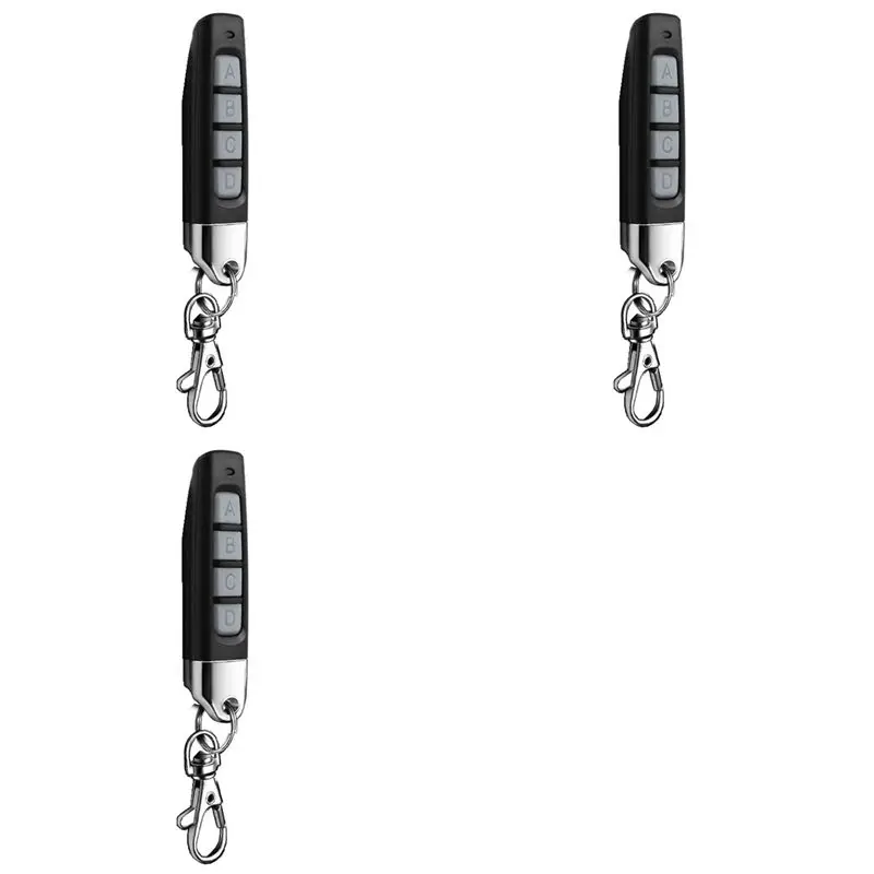 【PUBLICITY】3X 433Mhz RF ناسخ لاسلكي مدمج لأبواب المرآب وأنظمة البوابات التوافق العالمي أ