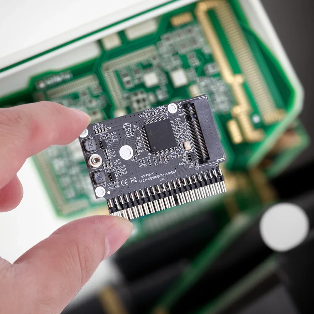 

M.2 NGFF SATA SSD на 2,5-дюймовый IDE 44-контактный адаптер 150 МБ/с M.2 NGFF SATA SSD на 2,5 IDE SATA SSD-конвертер Карта адаптера SATA