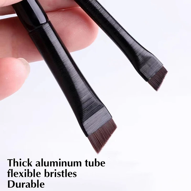 New Brow Contour Makeup Brushes Eyebrow Eyeliner Brush Professional Super Thin Angled Liner Eye Brush Make Up Tools