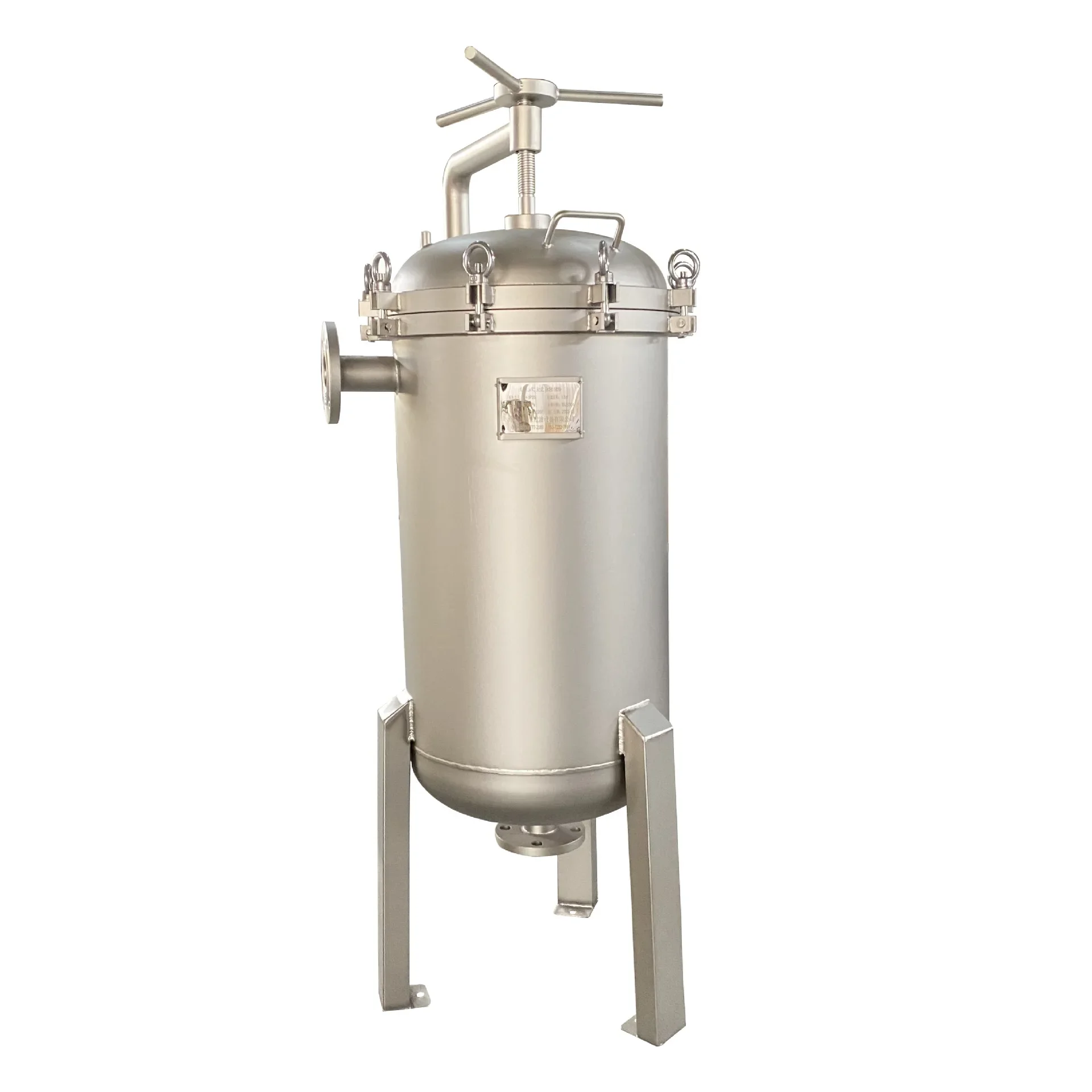 Stainless steel bag filter industrial water treatment cooling water circulation water well cement and sediment multi-bag