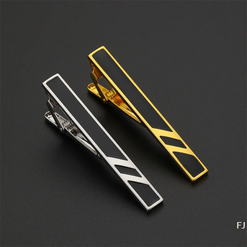 [YU]New Metal Tie Clip For Men Wedding Necktie Tie Clasp Clip Gentleman Ties Bar Tie Pin For Men's Accessories