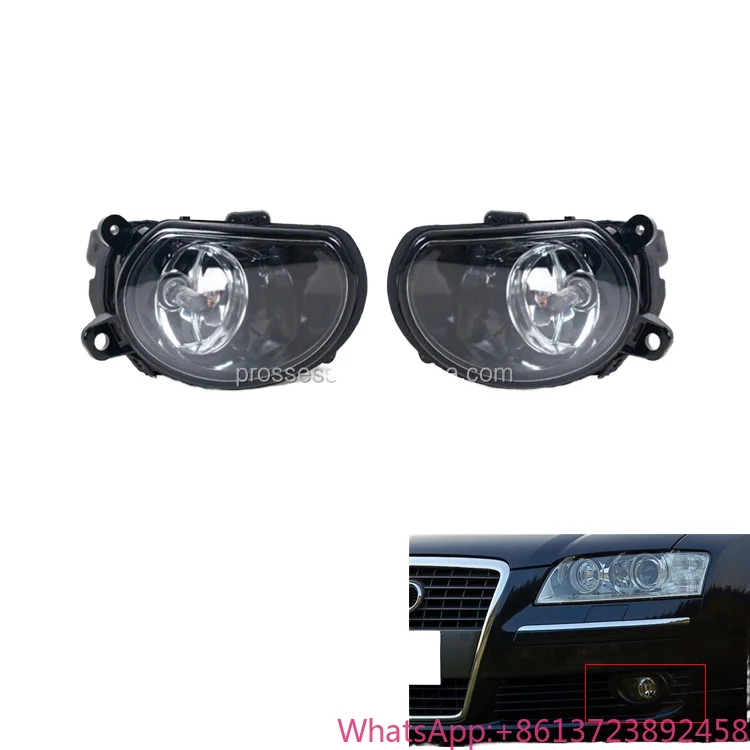 

For New Audi Q7 10-15 Waterproof 6500K Color Temperature Fog Lamp Bumper 4L0941699A 4L0941700A 12V 60W LED Daytime Running Yello