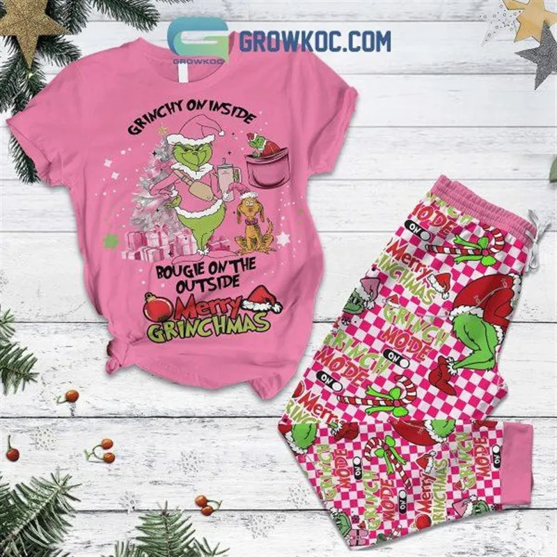 

Christmas Digital Print Short Sleeve T-Shirt Set Home Leisure Pajamas Women's plus Size Clothing Collar Rylee Fiber
