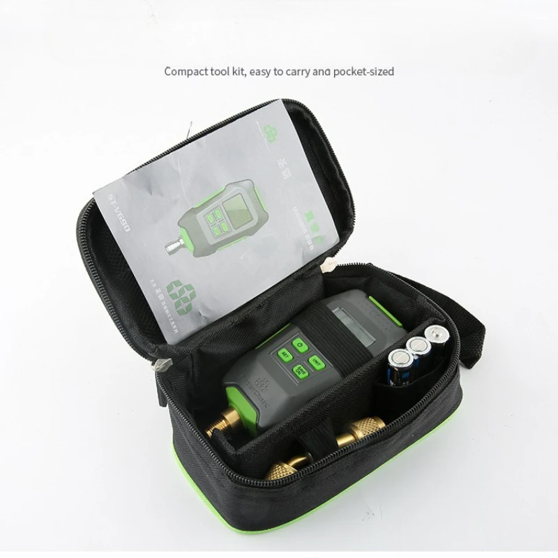 VG90 Intelligent Digital Vacuum Meter Portable Laboratory Refrigeration System Vacuum Check Pressure Vacuum Gauge 0-10000P