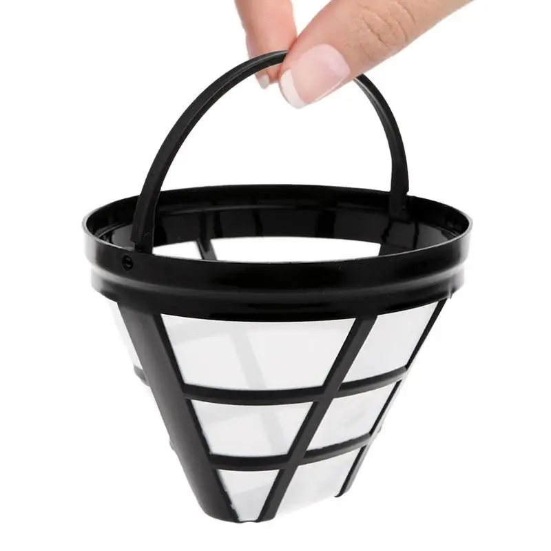 Reusable Coffee Filters Replacement Coffee Filter Reusable Refillable Basket Cup Style Brewer Tool Coffee Maker Accessories
