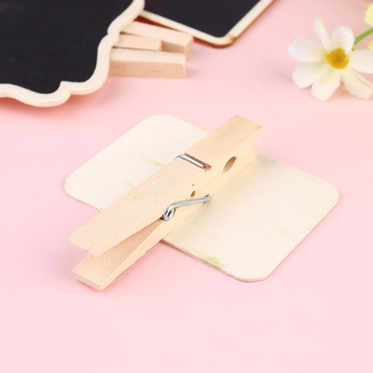 Small Blackboard Mini Wooden Message Board Price Display Photo Prop Kids Room Decor Chalkboard Sign Holder Blackboard Wooden