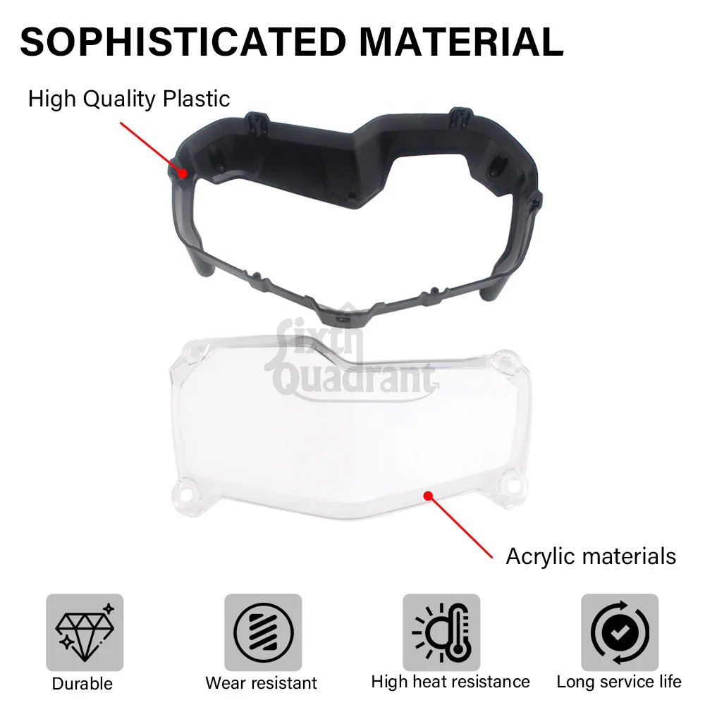 Motorcycle Headlight Cover Head Light Protector Lamp Patch Guard Fit For BMW F850GS Adventure K82 K81 F750GS K80 2018-2023