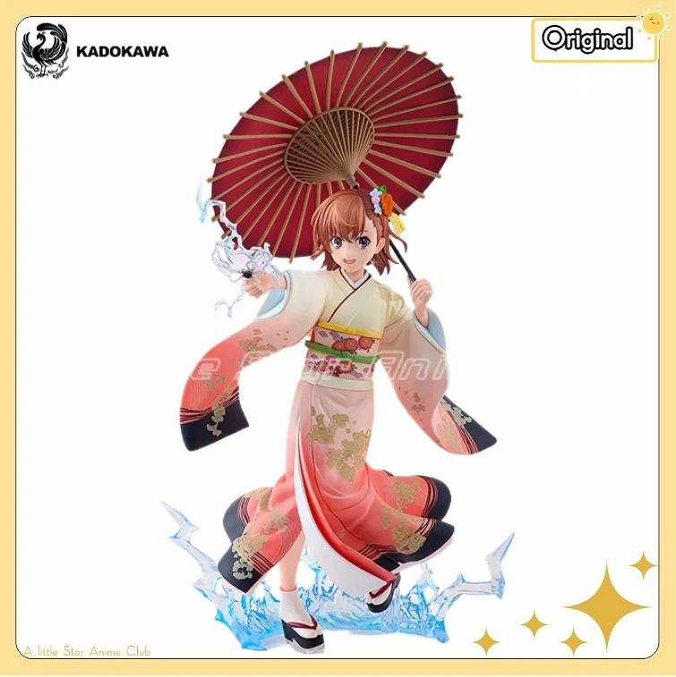 

Оригинальная фигурка KADOKAWA KDcolle Toaru Kagaku No Railgun T Bilibili Furisode 1/7, аниме-игрушка, украшение