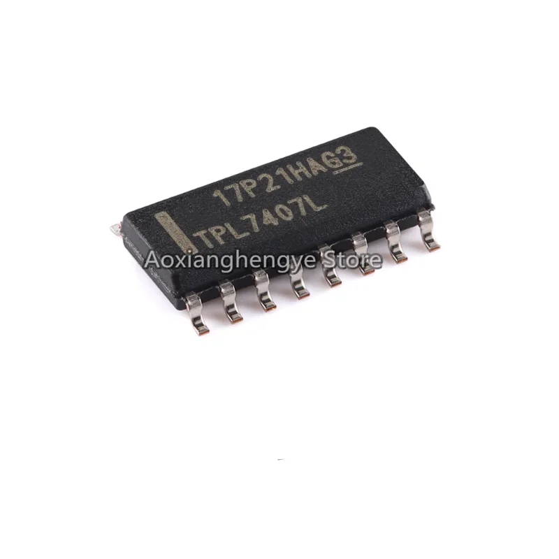 10PCS TPL7407LDR SOP16 TPL74077L 40V, 7-channel, high power feed current driver High voltage high current NMOS transistor array