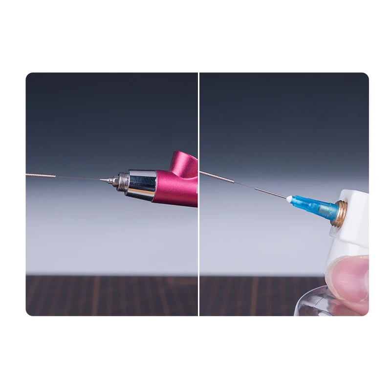 Painted Airbrush Spray Pen Needle/Nozzle Unblocking Needle Scale Tank Model Kit Anime SciFi DIY Doll Coloring Paint Tool