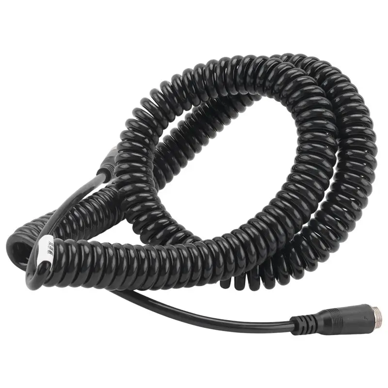 A13Z-Car Video Aviation Spring Line 4-Pin Extension Cable For Rear View Camera Truck Trailer