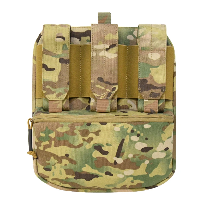 Tactical Vest Accessory Kit H-frame Backboard Outdoor Training Combat Readiness Protective Clothing Men Weight-bearing Vest Bag