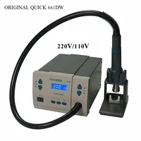 QUICK 861DW Hot Air Rework Station ESD Lead-free Heat  Soldering For Phone PCB Repair
