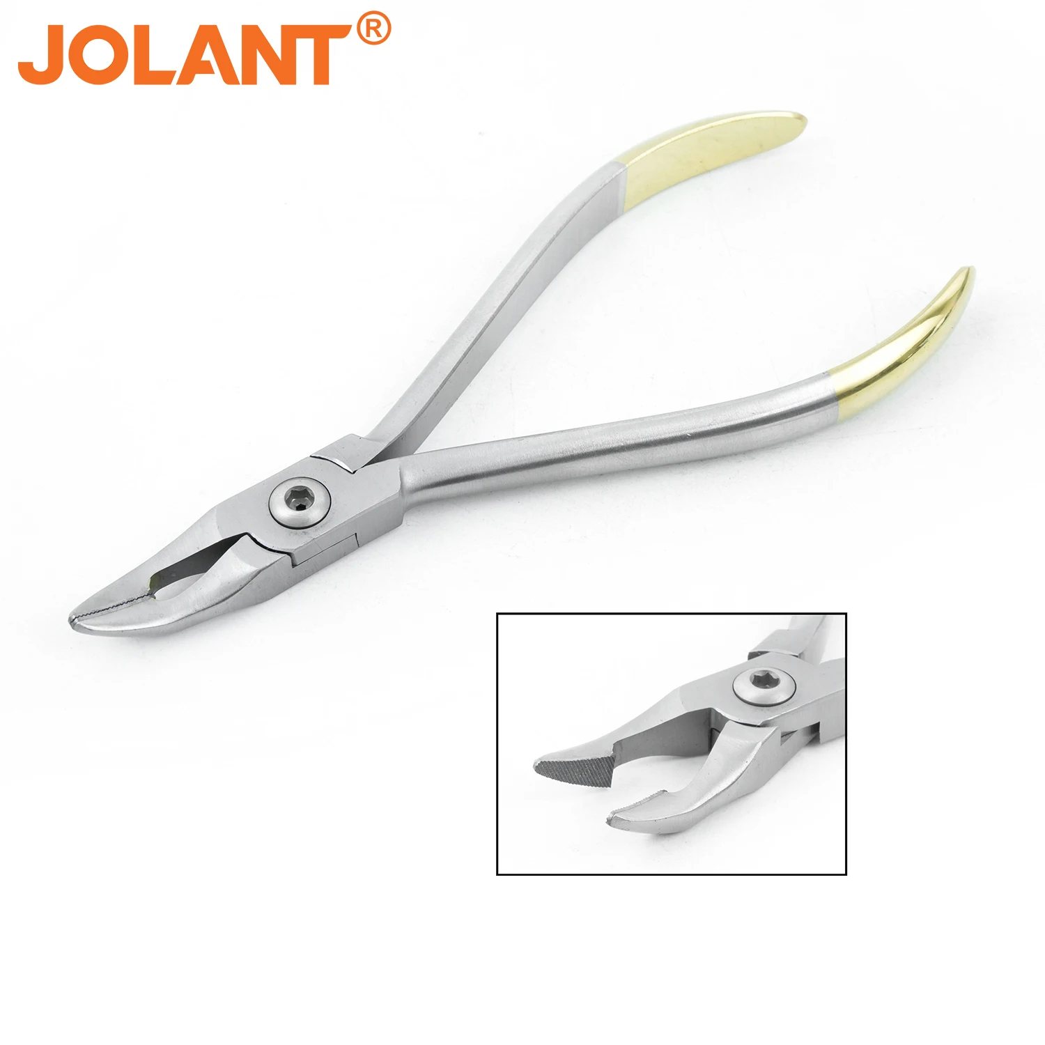 JOLANT Dental Orthodontic Weingart Plier Cinch Back Plier Wire Bending Forming Forcep Dentist Tool Stainless steel Serrated tip