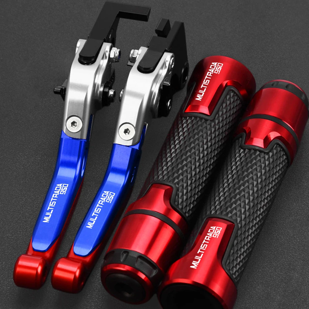 

Motorcycle Accessoriese Adjustable Brake Clutch Levers Hand Grips Handlebar FOR DUCATI 950MULTISTRADA 950 MULTISTRADA 2017-2018