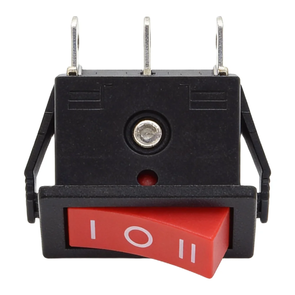 15A 250V Switch 3 Pin Switch Electronic Projects 30 X 11mm 10,000 Times Use Flame Retardant ABS High Reliability