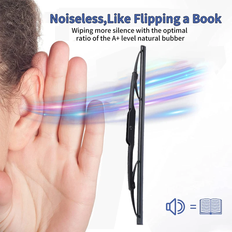 شفرات المساحات الخلفية لهوندا CR-V CR V CRV 2nd Gen RD2 سيليكون 2001 - 2006 الزجاج الأمامي ملحقات النافذة الخلفية 2004 #5