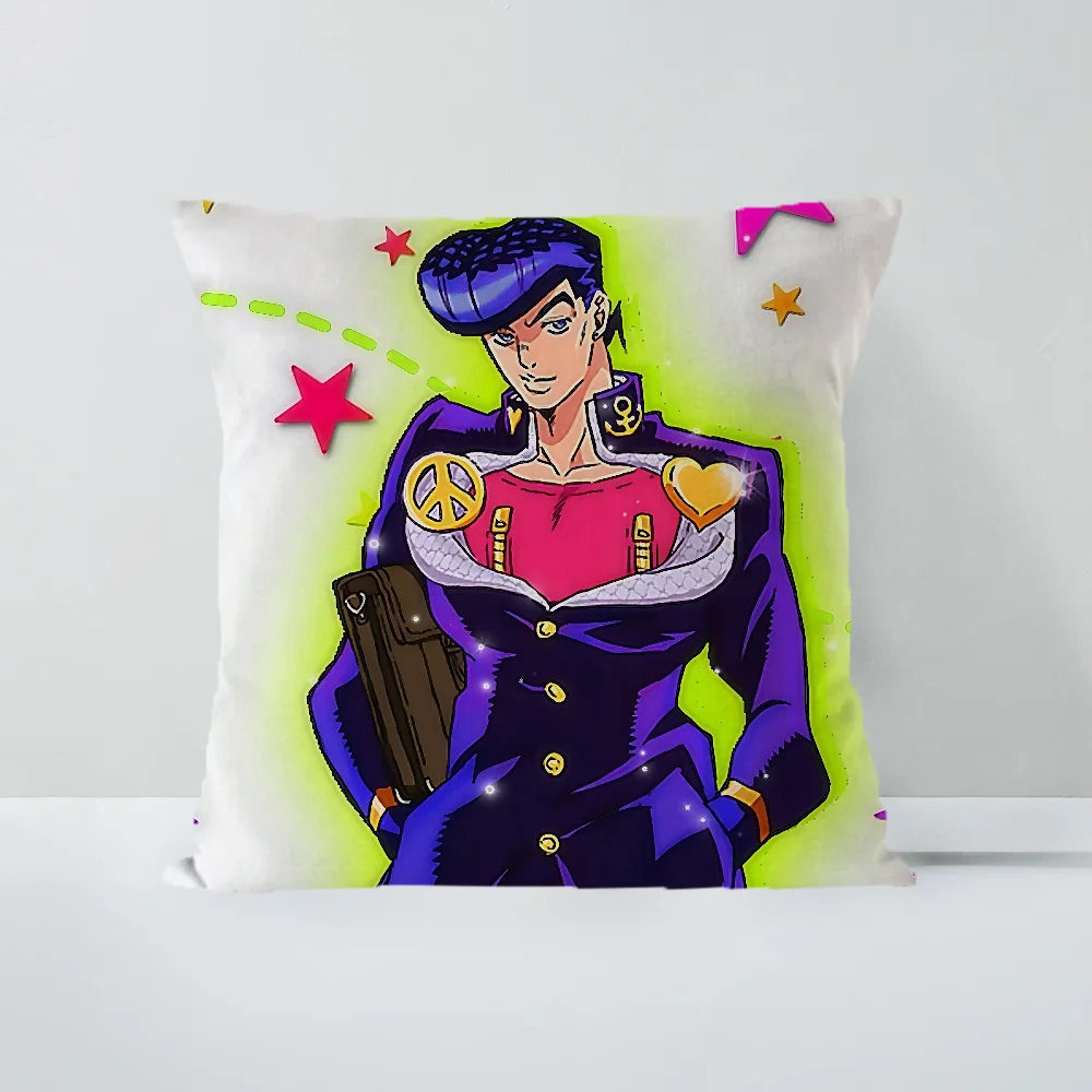

Anime Josuke Cushion Covers Living Room Cover for Pillow Cases Decorative Cushions Cover for Sofa Home Decoration Pillows Luxury
