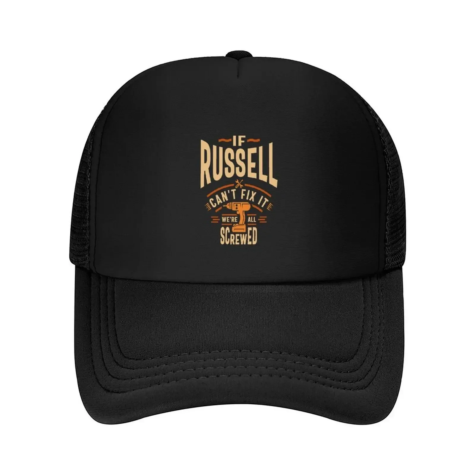 New If Russell Can't Fix It We're All Screwed - Funny Baseball Cap Luxury man cap Hood Thermal Visor Women's Beach Outlet Men's