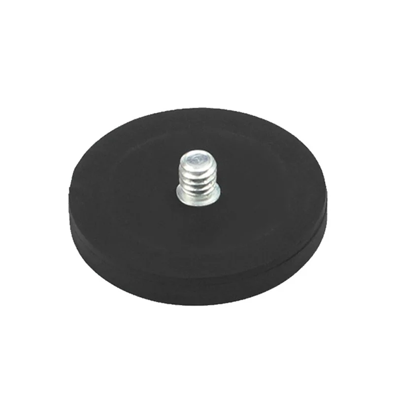 ABZW Magnetic Suction Bracket Base 1/4 Inch Screw Threaded Hole Action Camera Holder Camera Photography Accessories