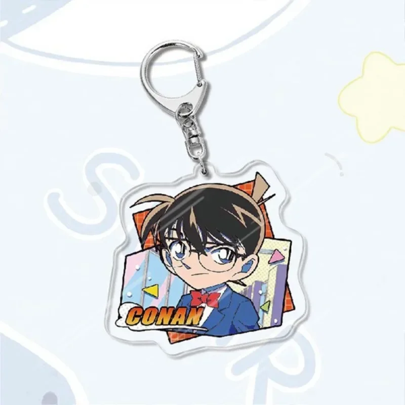 Creative Detective Conan Acrylic Keychain Cosplay Accessory Anime Pendant Gift