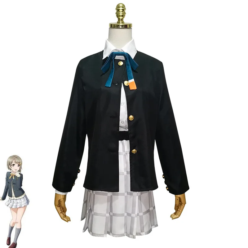 

LoveLive Love Live Nijigasaki High School Idol Club Emma Verde Ema Verude Cosplay Costume JK Uniform Hallowen Carnival Suit