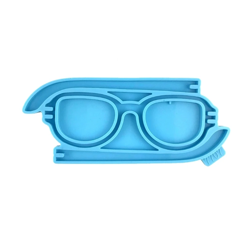 R3MC Glasses Shape Ornament Decoration Mold Used for Resin Casting Jewelry Making