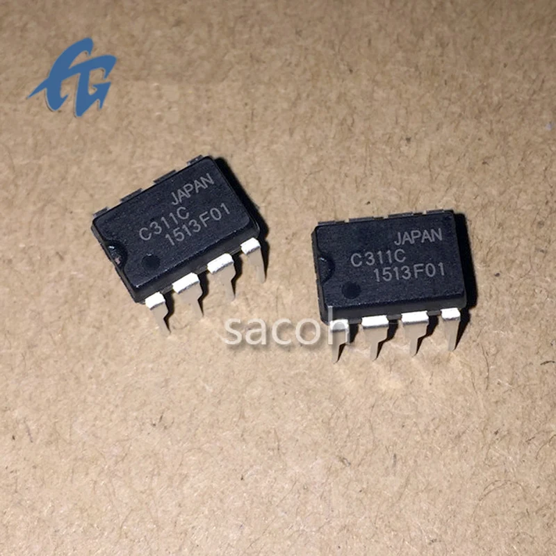 Chip de Amplificador de Circuito Integrado, Boa Qualidade, Original, Novo, C311C, UPC311C, DIP-8, 10Pcs