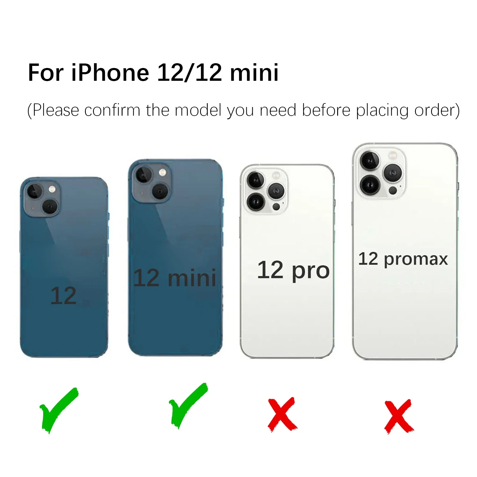 2 مجموعات الأصلي عدسة الكاميرا الخلفية الزجاج استبدال آيفون 12 / 12 Mini مع لاصق مثبت مسبقًا ومجموعة أدوات إصلاح