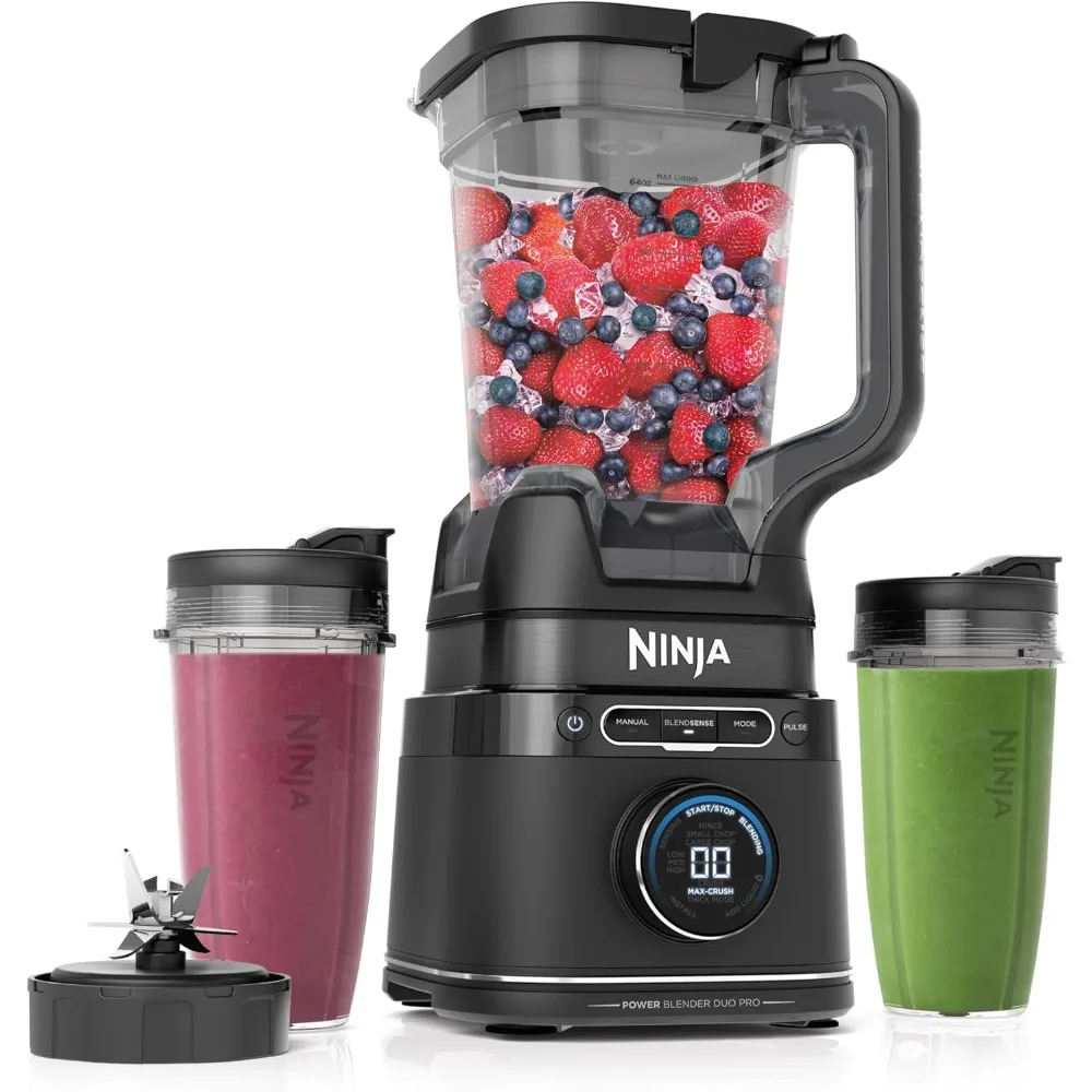 

Detect Power Blender Pro + персональная технология BlendSense на одну порцию, для смузи, еды и многое другое, компактная кухонная столешница