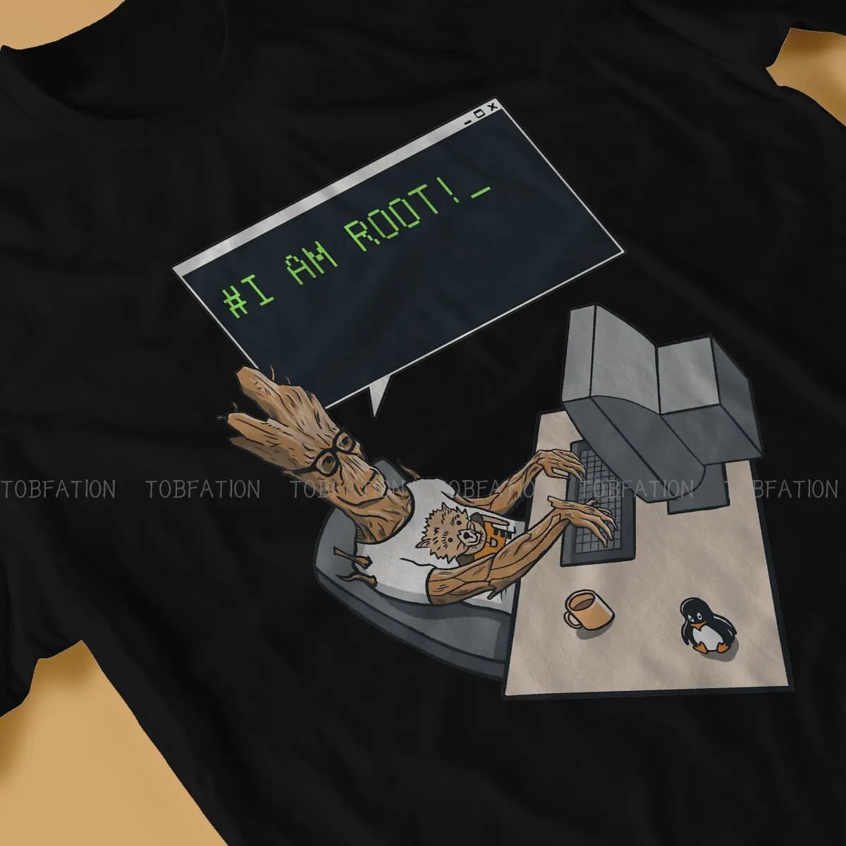 I Am Root Kali Linux Root Programmer Programming Computer Code Men TShirt Cotton Punk Crewneck TShirt Harajuku Short Sleeve