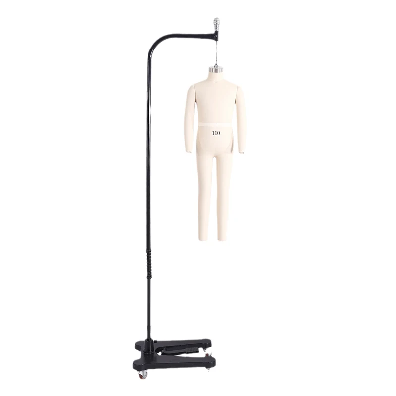 Modelo de ropa para niños, molde colgante de cuerpo completo, plataforma de corte vertical estándar nacional, corte tridimensional para niños