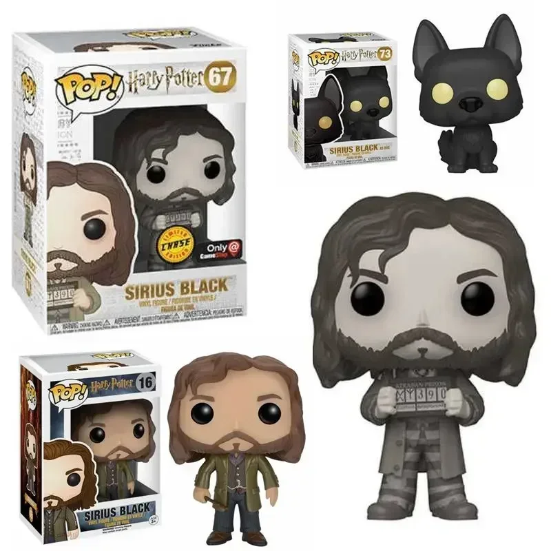 FUNKO POP Wizarding World Sirius Black AS DOG 73# 16# 67# Limited Edition Model Toys for Children Vinyl Figure Collection toy