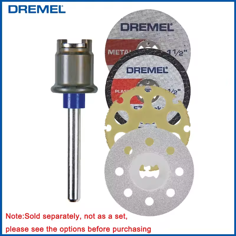 אביזרי נעילת Dremel EZ544 גלגל חיתוך עץ EZ476 גלגל חיתוך מחוזק EZ545 גלגל חיתוך יהלומים כלי רוטרי
