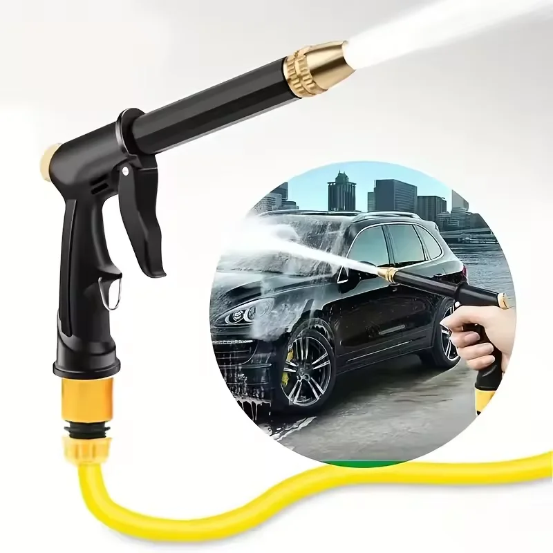 High Pressure Power Water Gun Jet Garden Washer Sprayer Watering Nozzle Spray Garden Sprinkler Car Washing Cleaning Tool