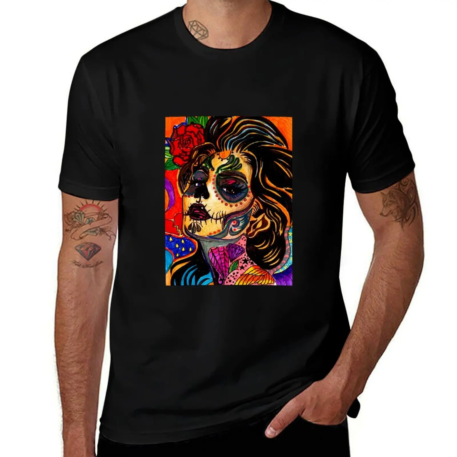 

Orange Catrina T-Shirt man t shirt summer man t shirts cotton man t shirt cotton high quality T-Shirt
