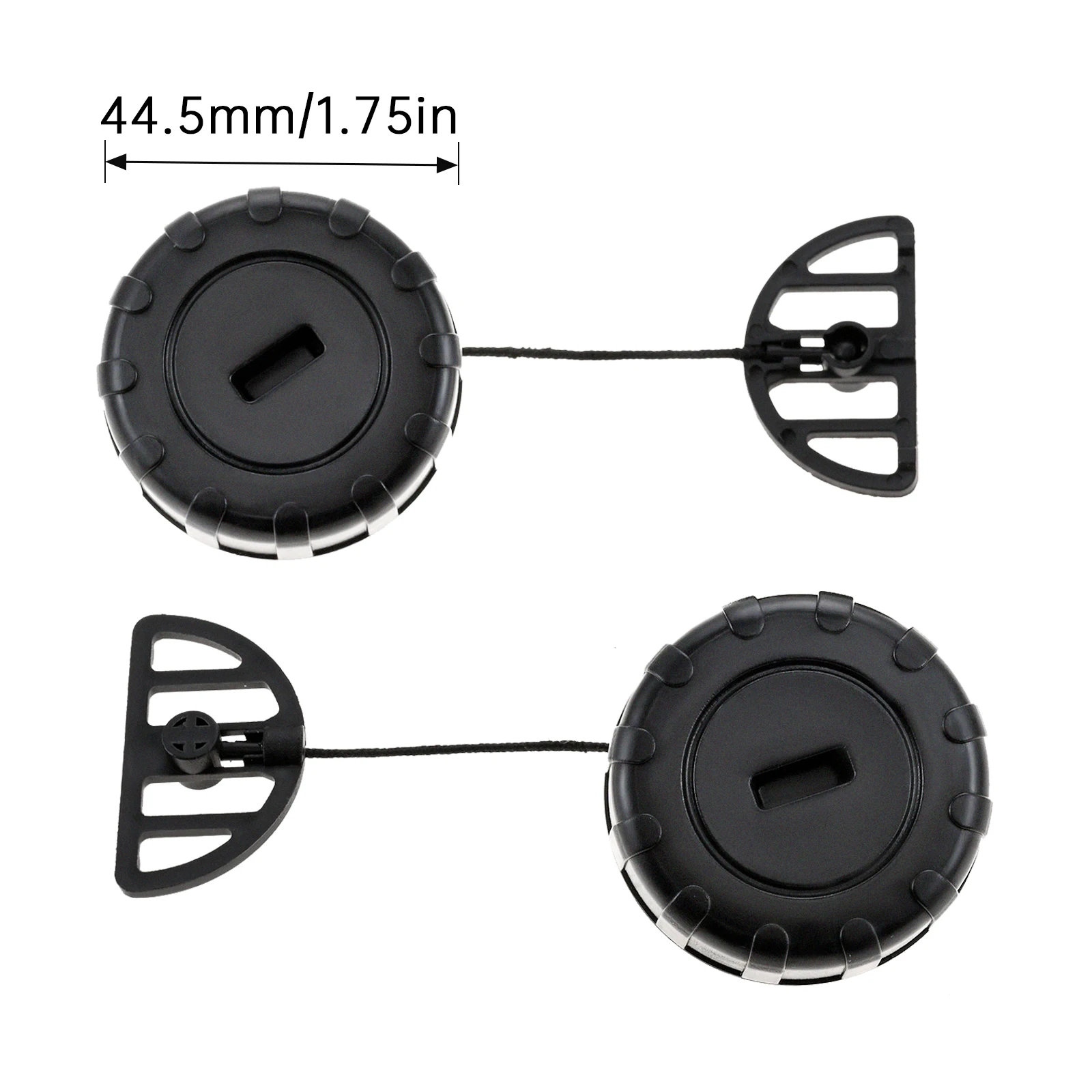 2Pcs Oil Cap Fuel Cap Fit for MS180 MS170 017 018 Chainsaw Replace Part Number 1130 350 0500 Garden Tool Parts