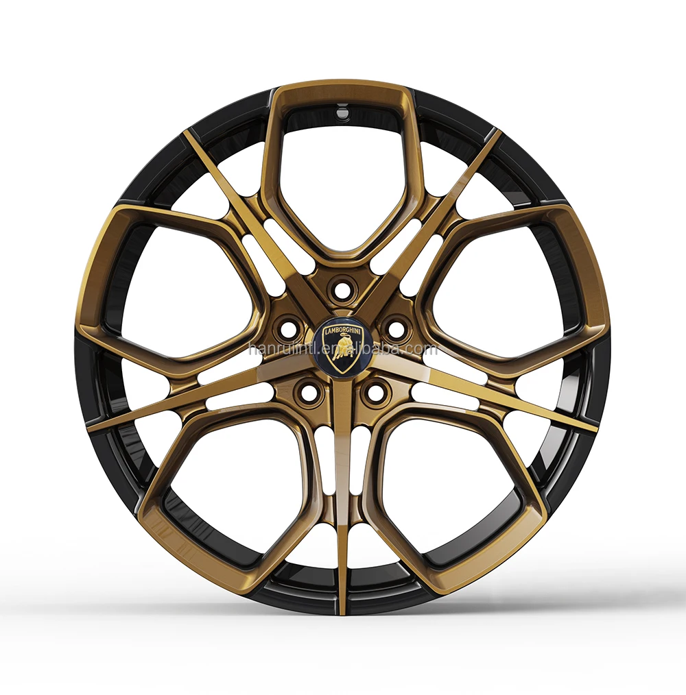 Escova de 2 peças dourada cromada preta 18 polegadas 20 polegadas rodas forjadas côncavas profundas 19 20 21 22 23 polegadas para porsche lamborghini e bmw