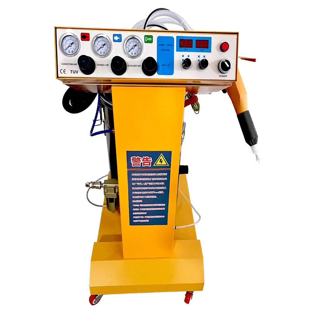 

Electrostatic Manual Powder Coating Machine Spray Paint Machine With Gun